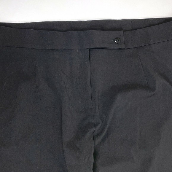 NWOT Silhouettes Women's Size 22W Black Semi Stretch Casual Dress Pants - Picture 3 of 8